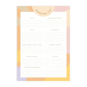 Magnet Notepad | Shopping List A5 | Helios