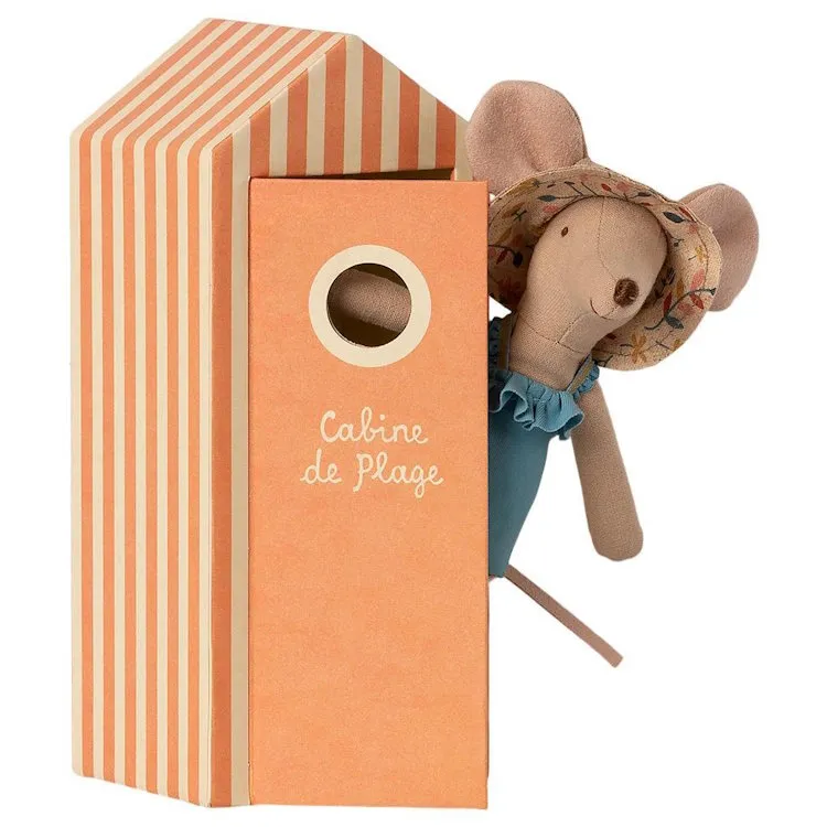 Maileg | Beach Mouse Mum in Cabin