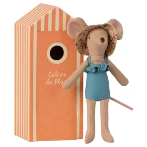 Maileg | Beach Mouse Mum in Cabin