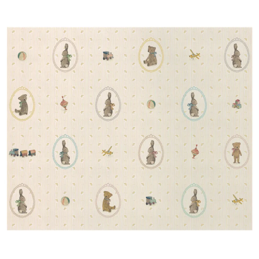 Maileg Gift Wrap Roll | Bunnies   Teddies 10m