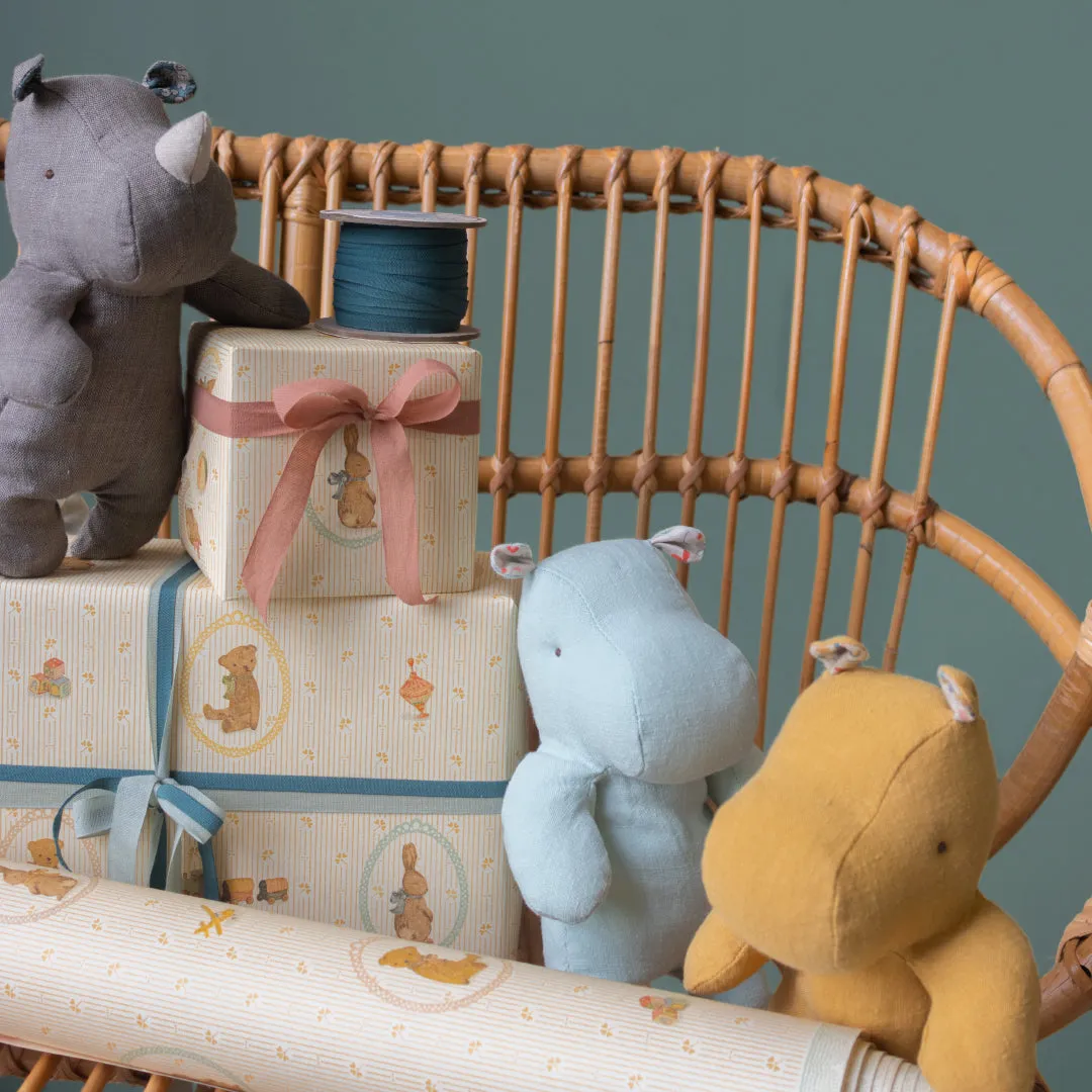 Maileg Gift Wrap Roll | Bunnies   Teddies 10m