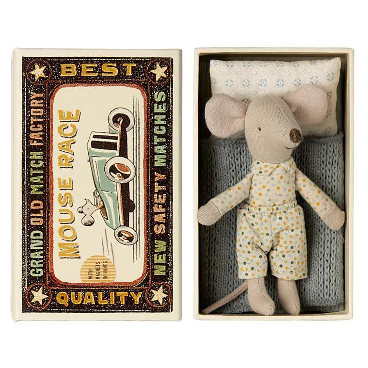 Maileg | Little Brother Mouse in Matchbox