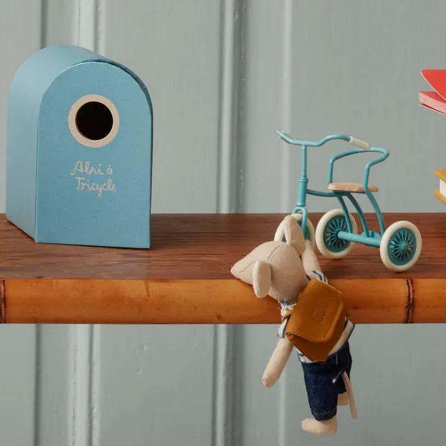 Maileg | Mouse Tricycle Big Brother with Bag