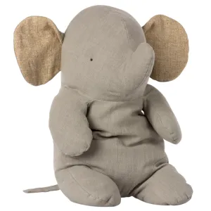 Maileg Safari Friends Large Elephant, Grey