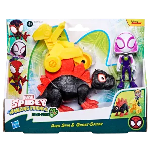 Marvel Spidey And Friends Dino Spin & Ghost-Spider