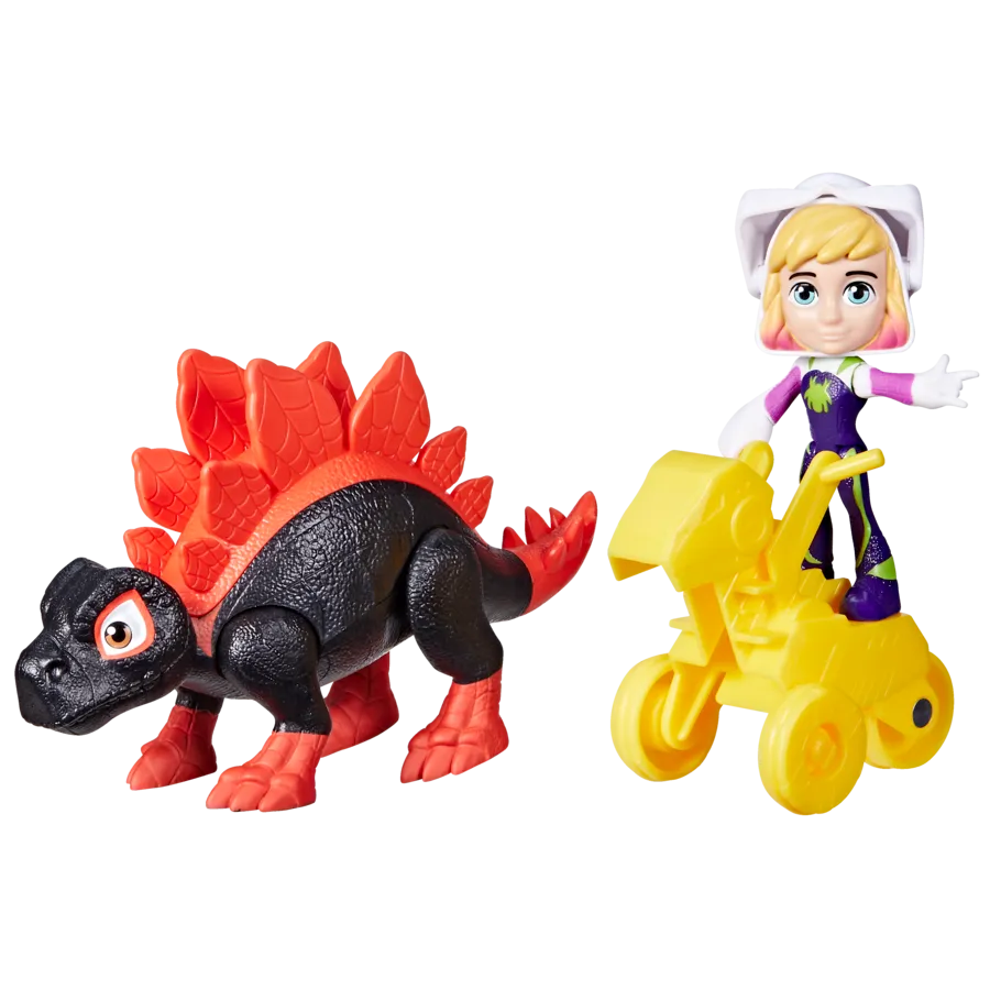 Marvel Spidey And Friends Dino Spin & Ghost-Spider