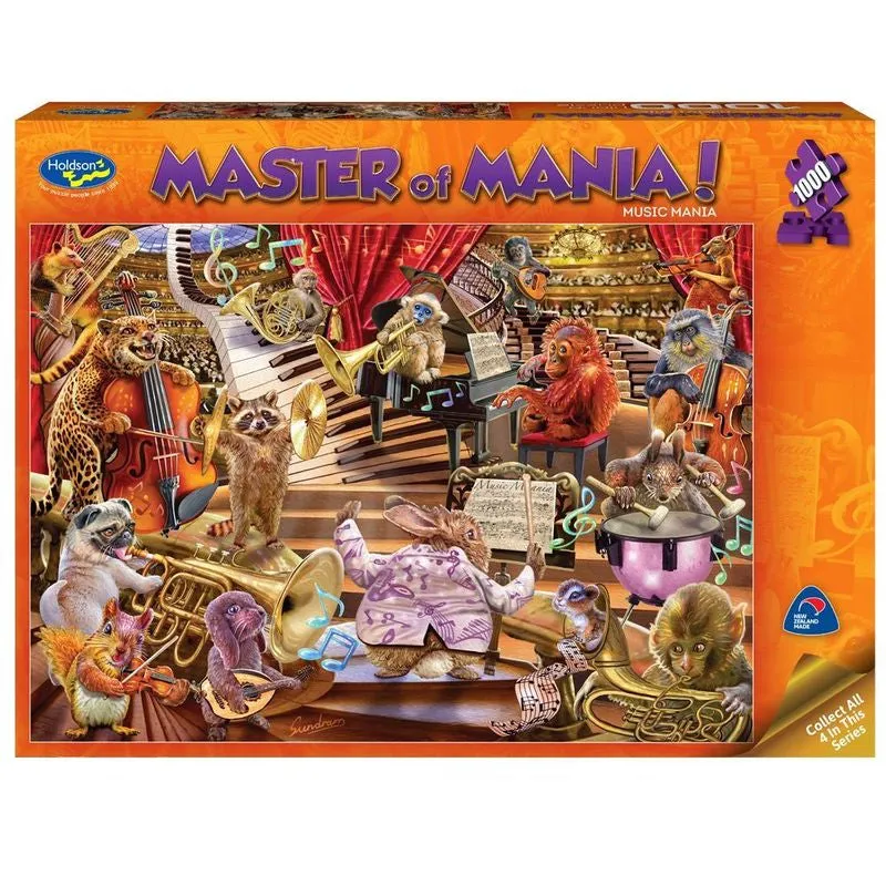 Master Of Mania Music Mania 1000 Piece Puzzle