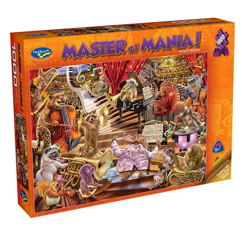 Master Of Mania Music Mania 1000 Piece Puzzle