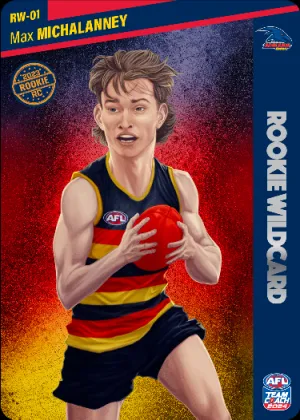 Max Michalanney, Rookie Wildcard, 2024 Teamcoach AFL