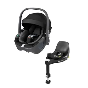 Maxi-Cosi Pebble 360 Car Seat   FamilyFix 360 Base - Essential Black