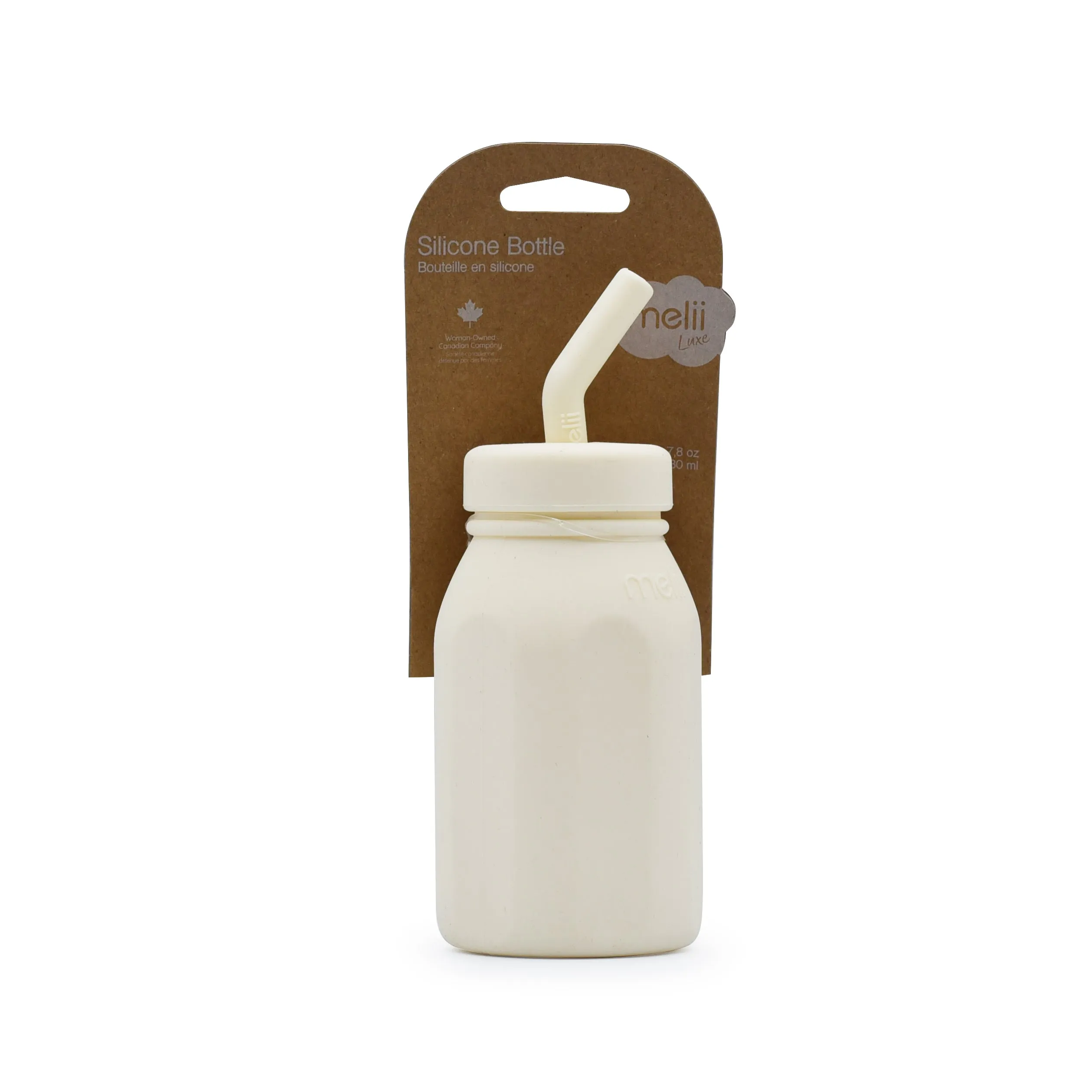 Melii Suction Milk Bottle - Luxe Ivory