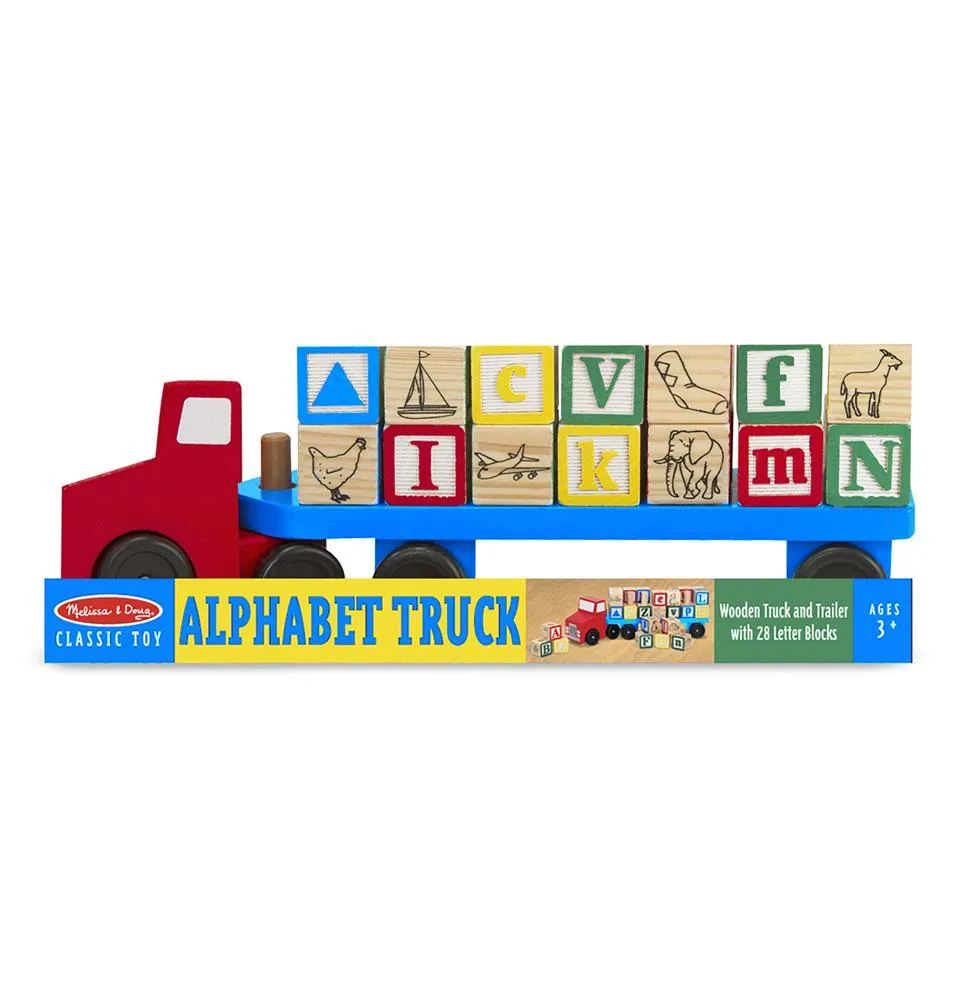 Melissa & Doug Alphabet Truck