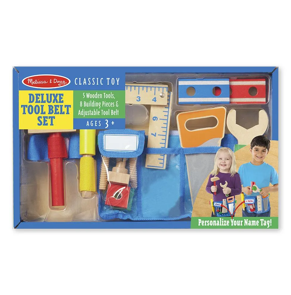 Melissa & Doug Deluxe Tool Belt Set