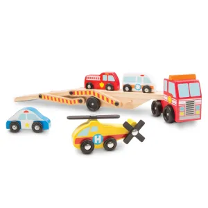 Melissa & Doug Emergency Vehicle Carrier