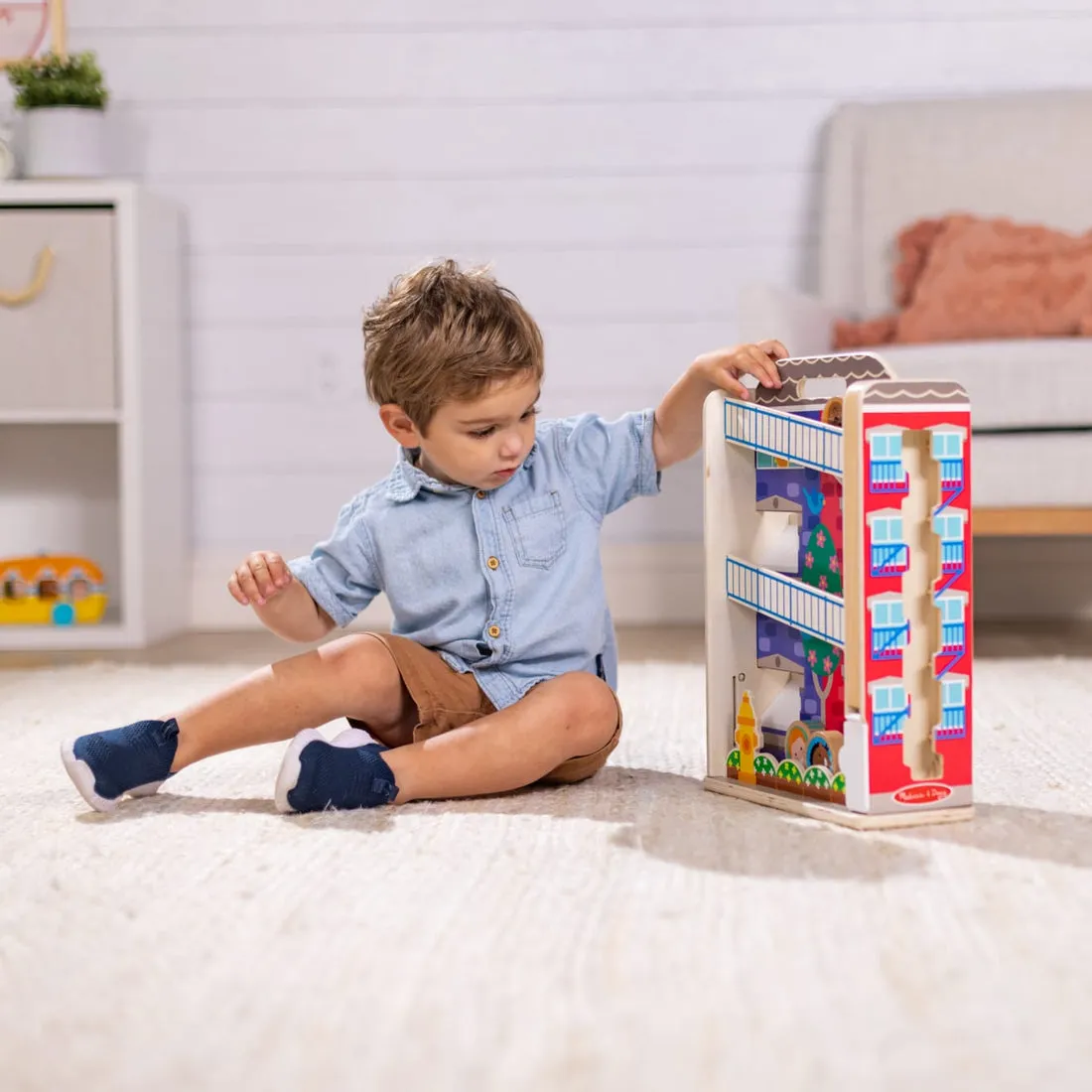 Melissa & Doug Go Tots Town House Tumble