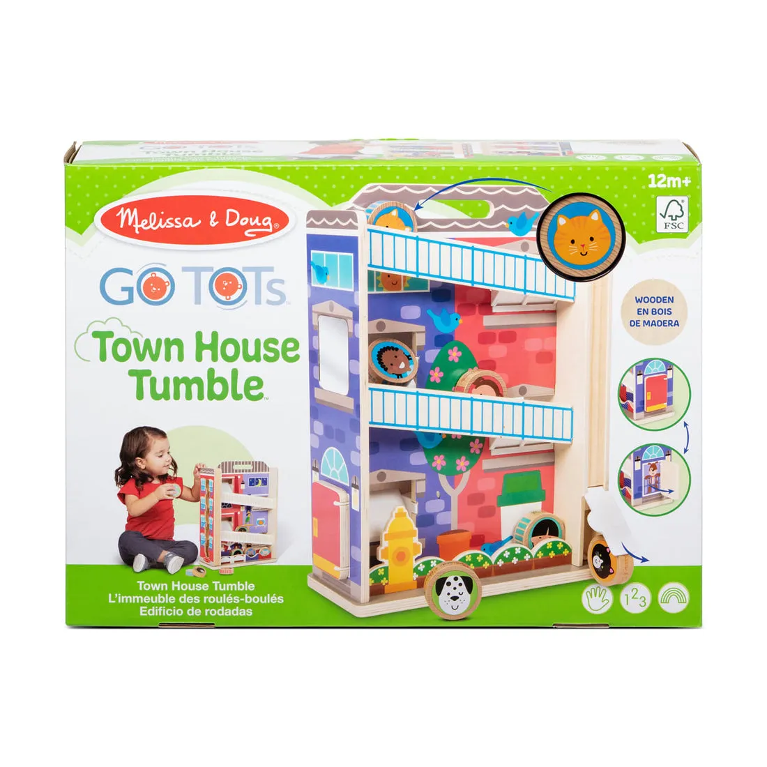 Melissa & Doug Go Tots Town House Tumble