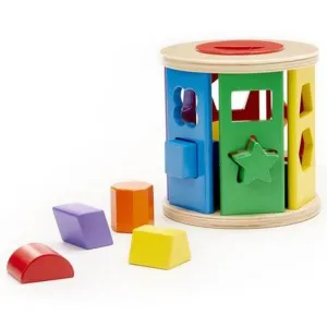 Melissa & Doug Match & Roll Shape Sorter