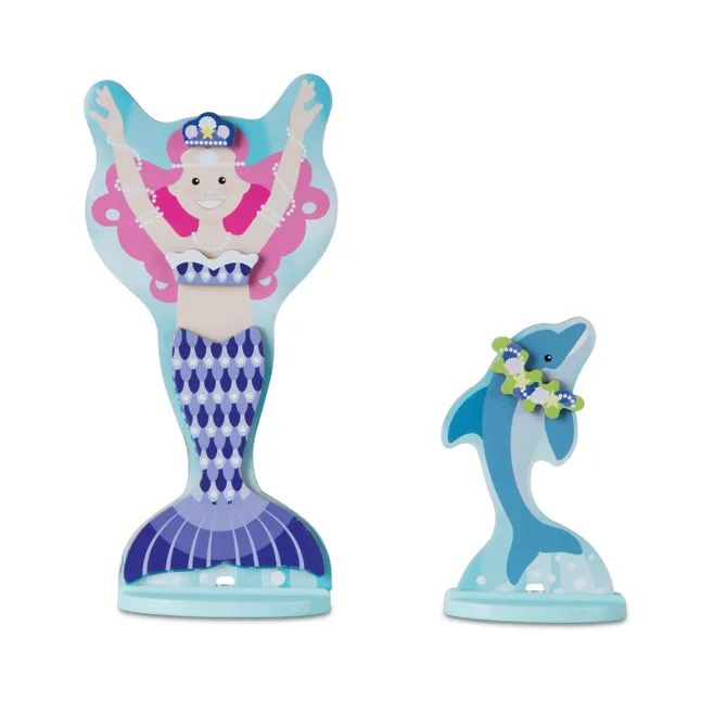 Melissa & Doug Mermaid Magnetic Dress-Up Play Set