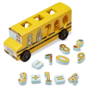 Melissa & Doug Number Matching Math Bus