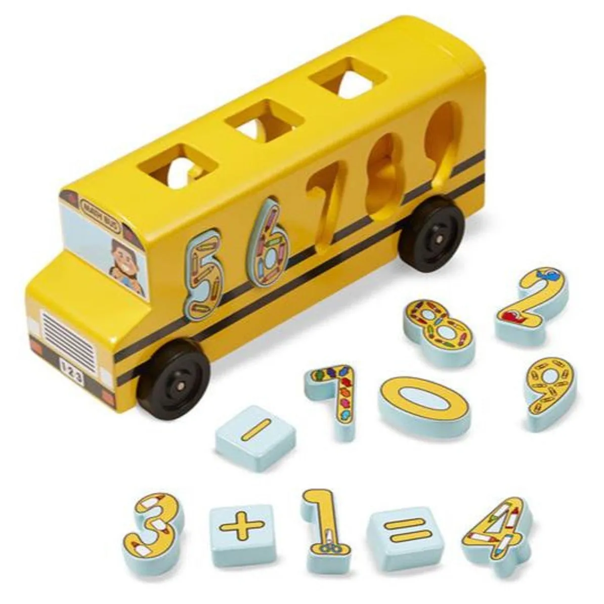 Melissa & Doug Number Matching Math Bus