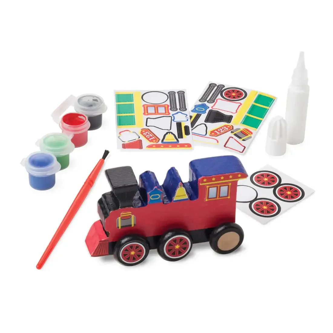 Melissa and Doug Created by Me! Train Wooden Craft Kit