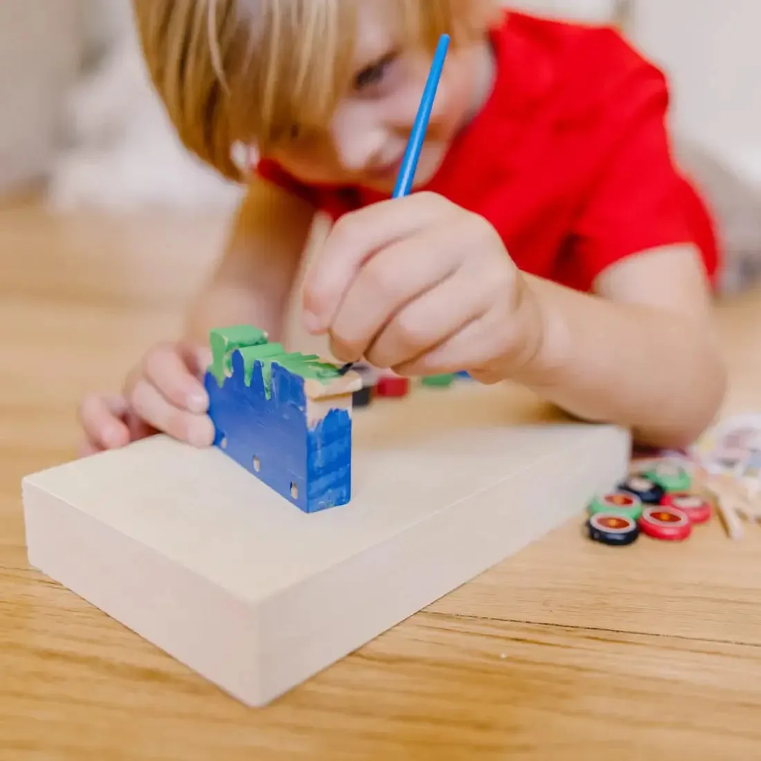 Melissa and Doug Created by Me! Train Wooden Craft Kit