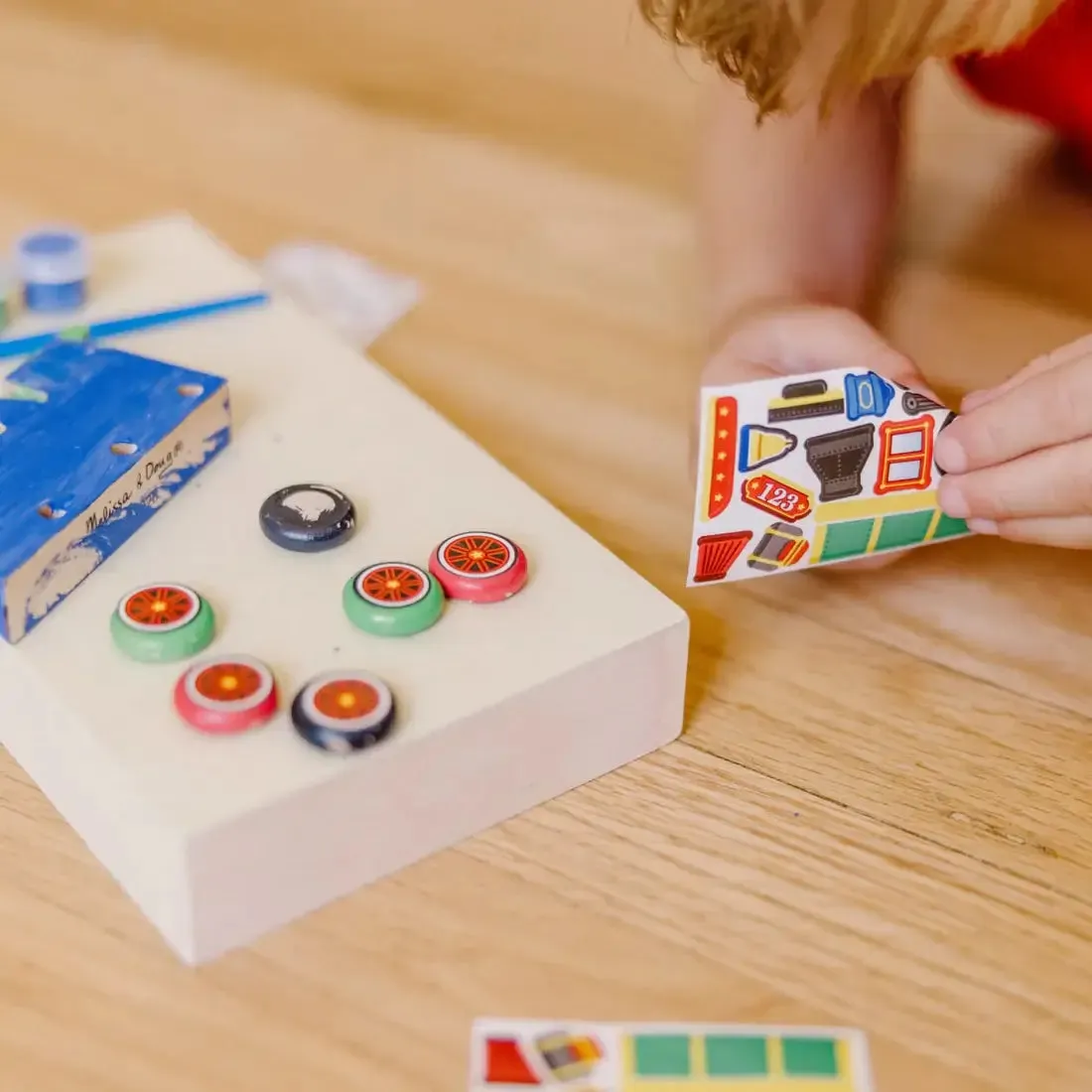 Melissa and Doug Created by Me! Train Wooden Craft Kit