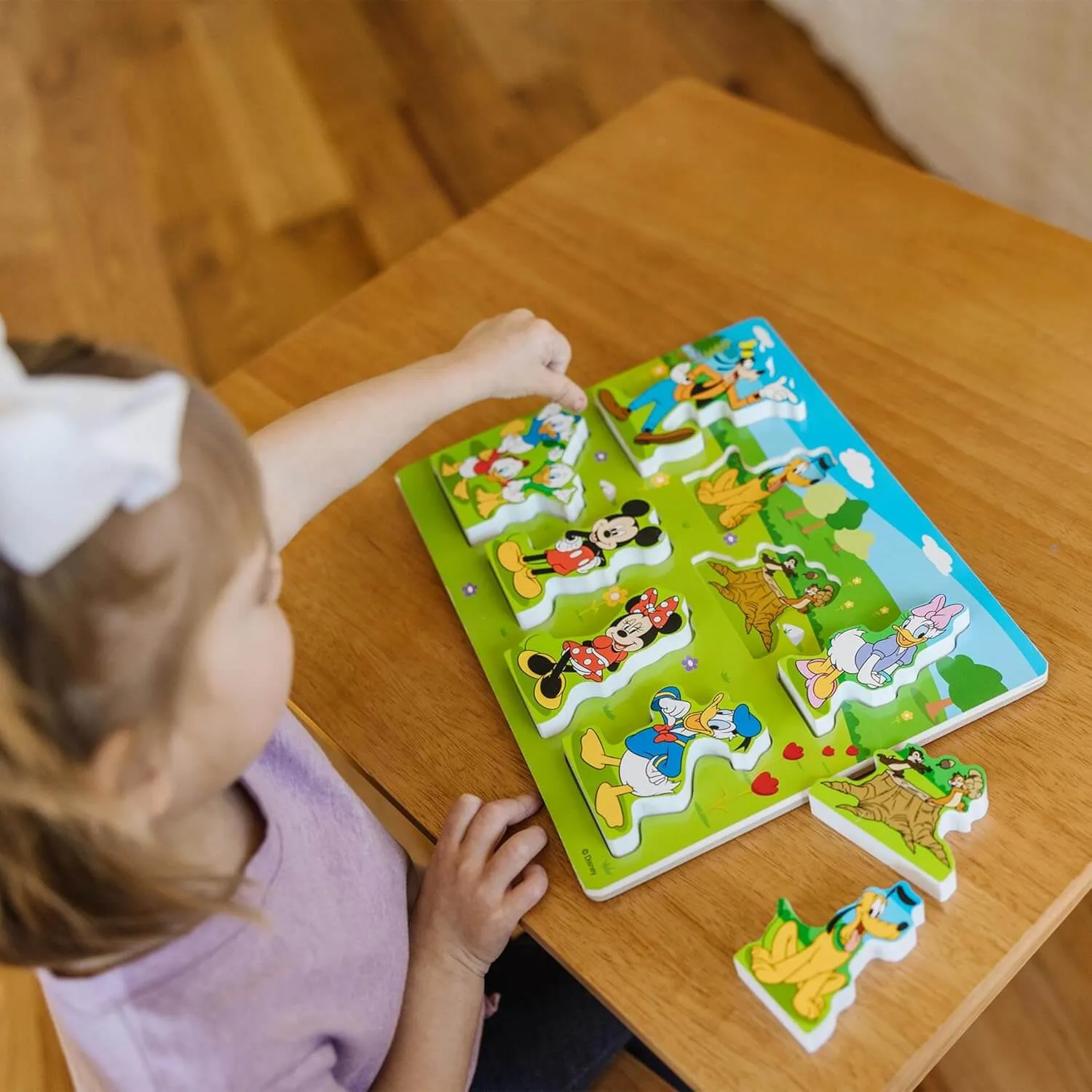 Melissa and Doug Mickey Mouse and Friends Wooden Chunky Puzzle