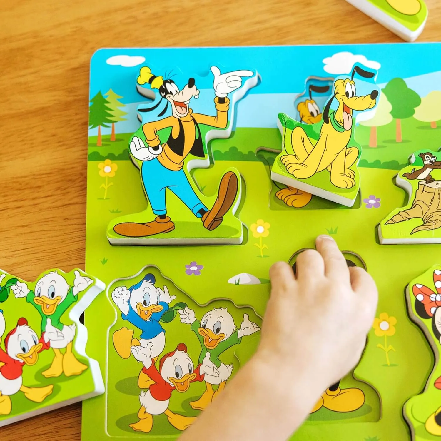 Melissa and Doug Mickey Mouse and Friends Wooden Chunky Puzzle