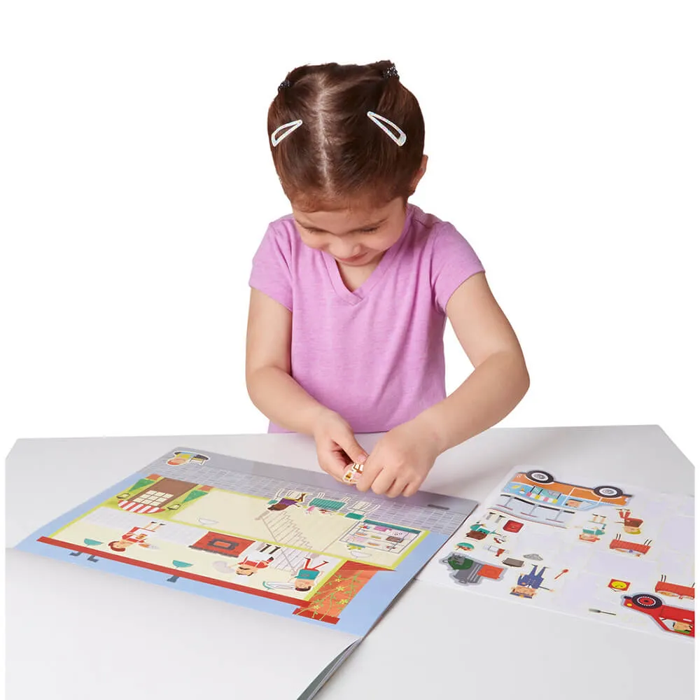 Melissa and Doug My Town Reusable Sticker Pad