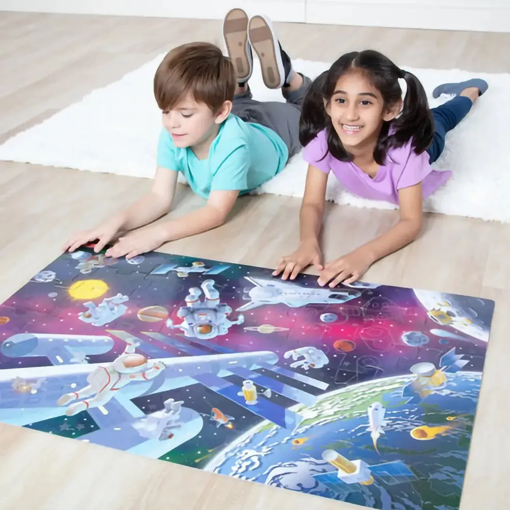 Melissa and Doug Outer Space Glow in the Dark 48-Piece Floor Puzzle