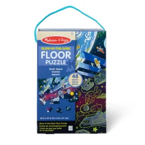 Melissa and Doug Outer Space Glow in the Dark 48-Piece Floor Puzzle