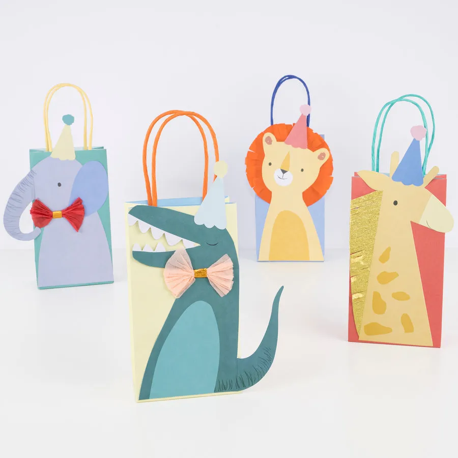 Meri Meri Party Bags | Animal Parade 8 Pack