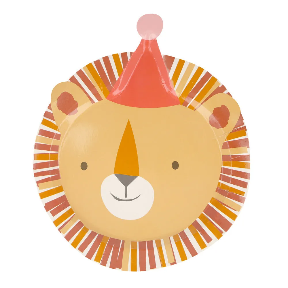 Meri Meri Party Plates | Animal Parade 8x
