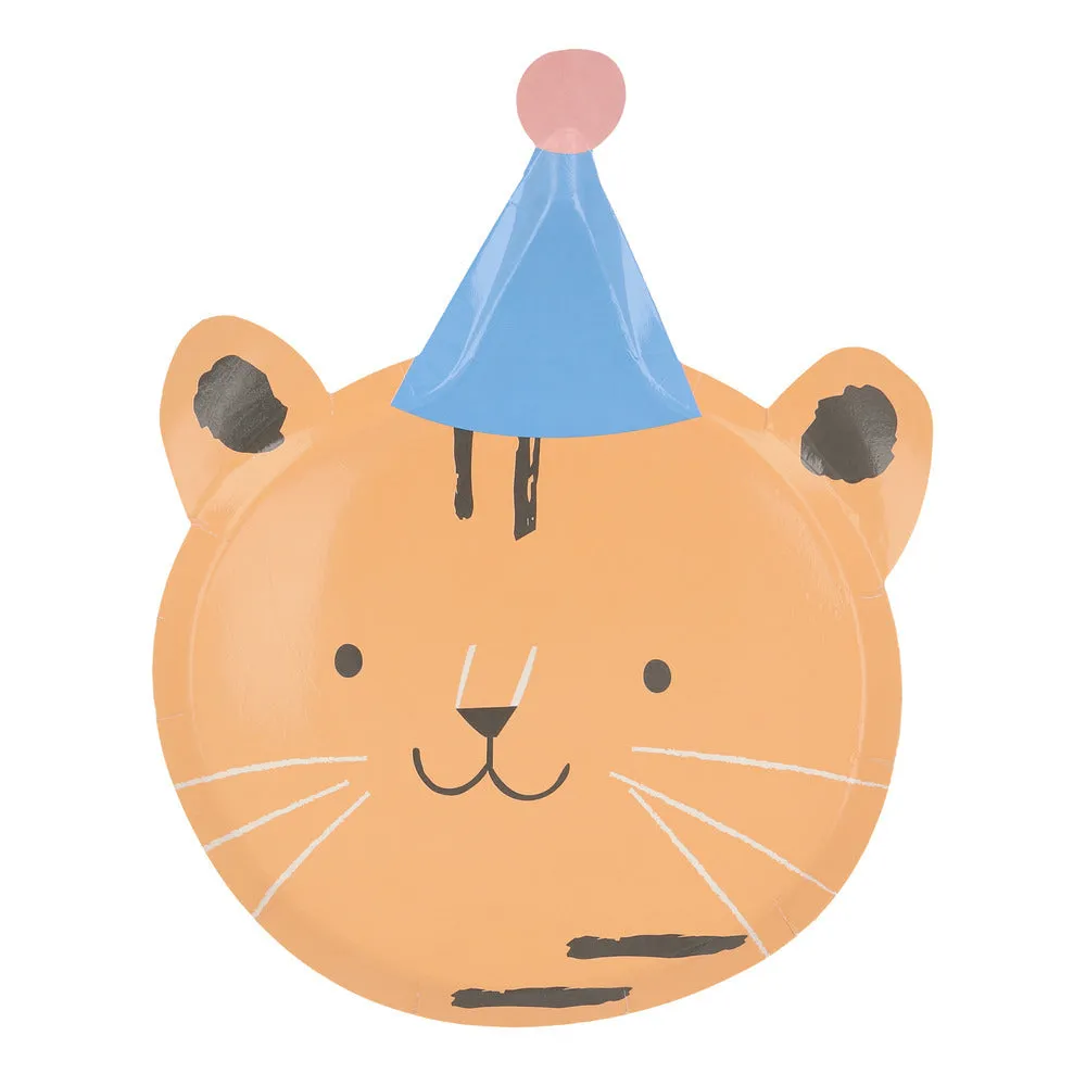 Meri Meri Party Plates | Animal Parade 8x