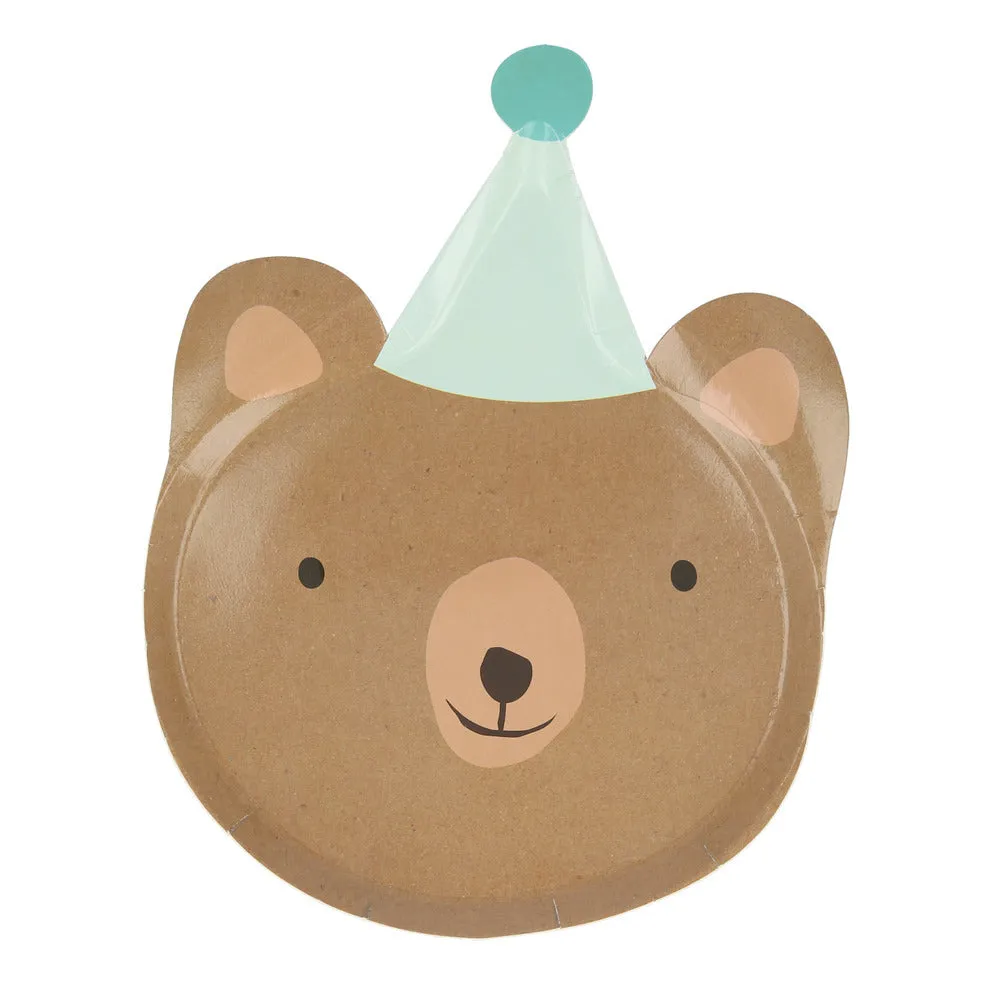 Meri Meri Party Plates | Animal Parade 8x
