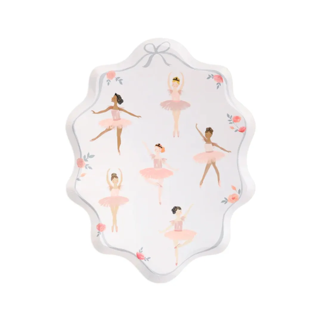 Meri Meri Party Plates | Ballerina 8x