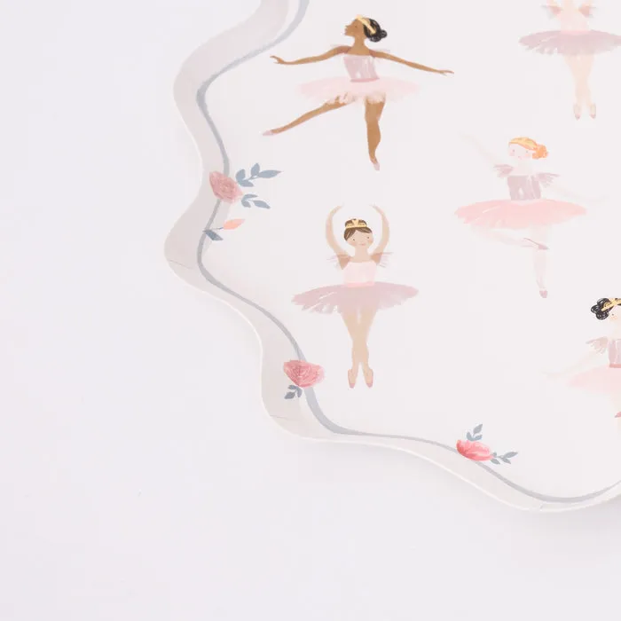 Meri Meri Party Plates | Ballerina 8x