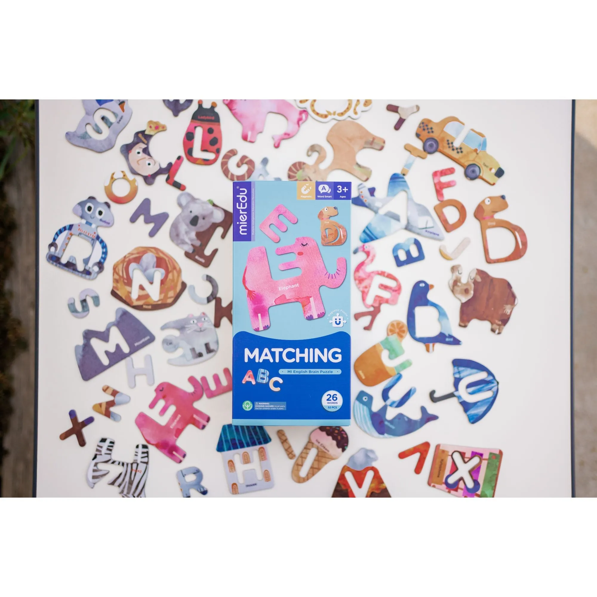 MierEdu Matching Abc Magnetic Puzzle