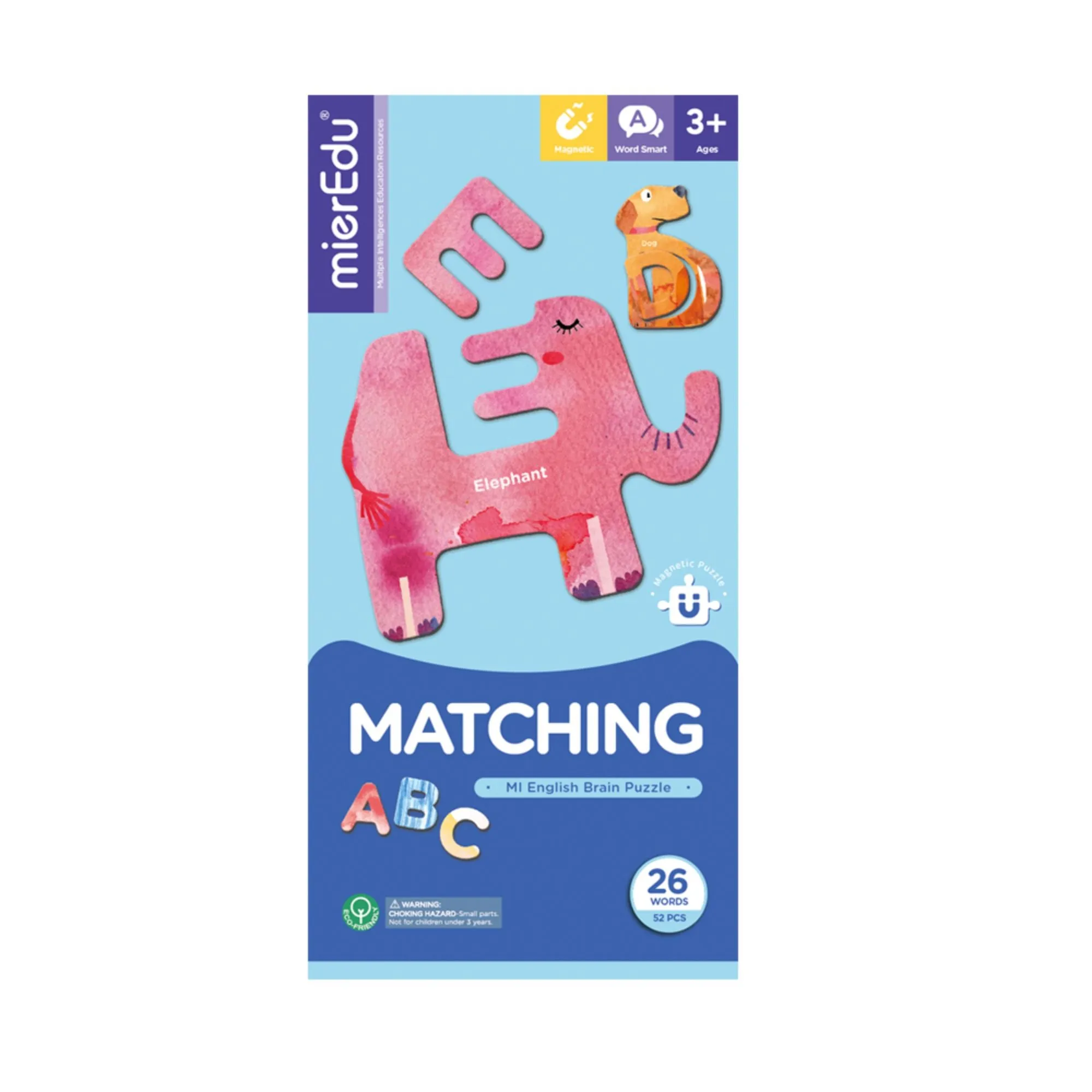 MierEdu Matching Abc Magnetic Puzzle