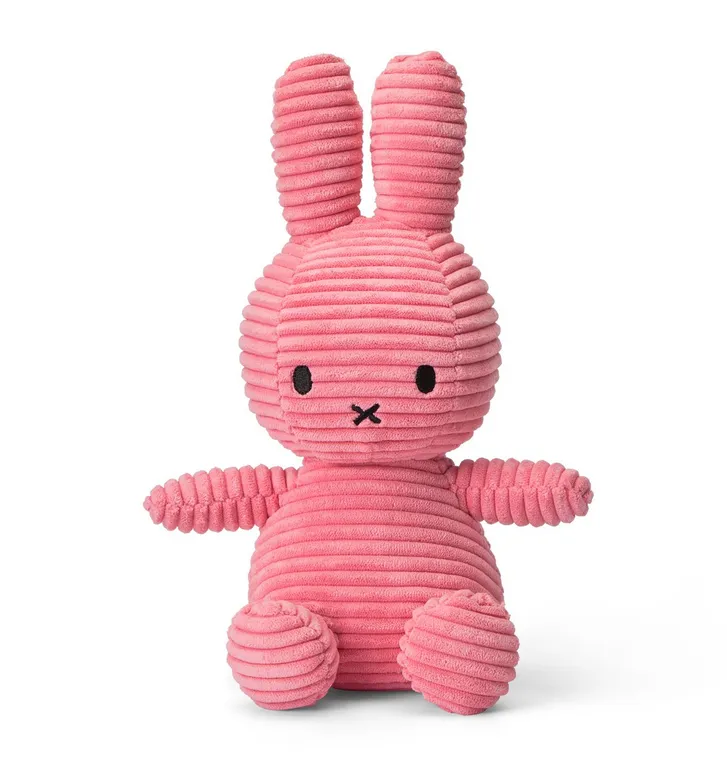 Miffy Plush Corduroy - 23cm - assorted colours