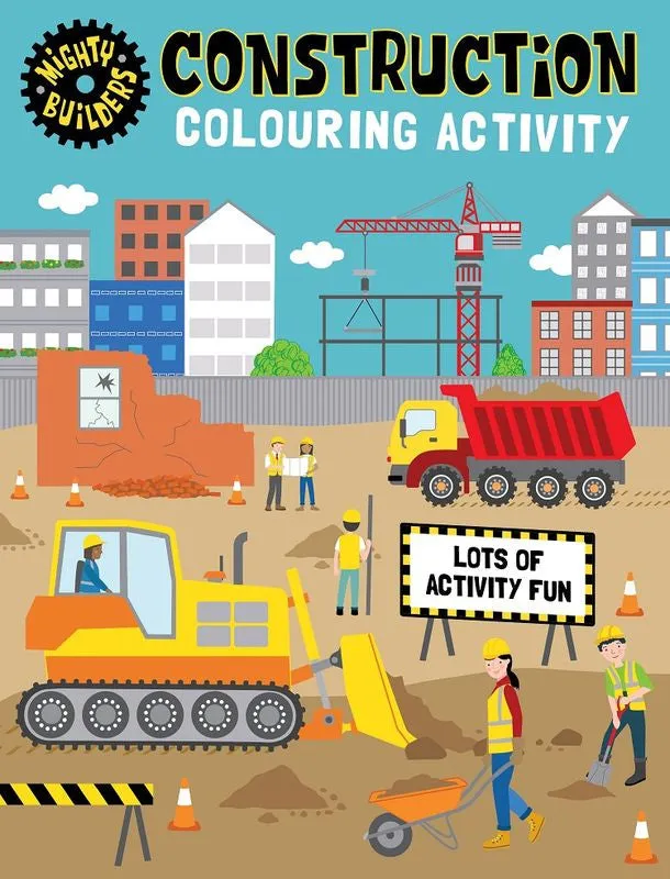 Mighty Builders Construction Activity Book