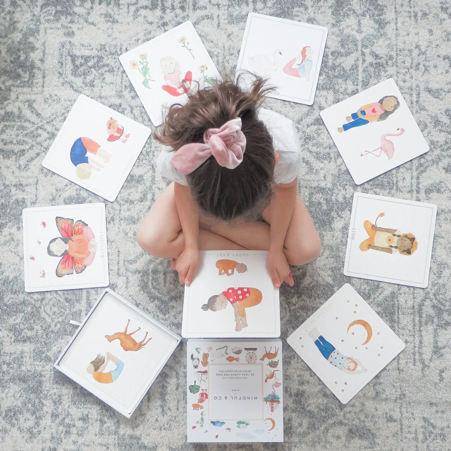 Mindful & Co Kids 26 Yoga Flash Cards