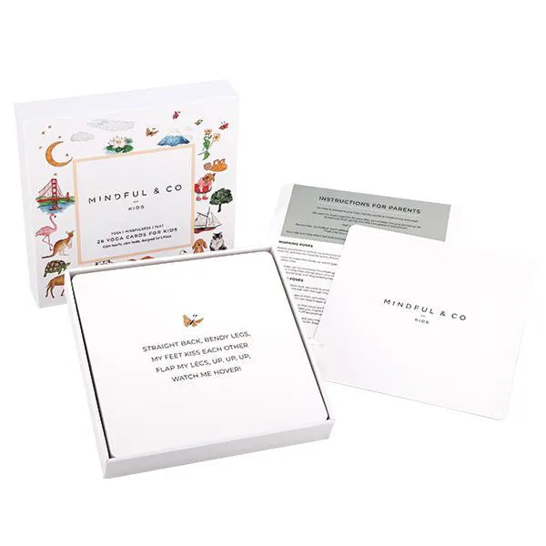 Mindful & Co Kids 26 Yoga Flash Cards