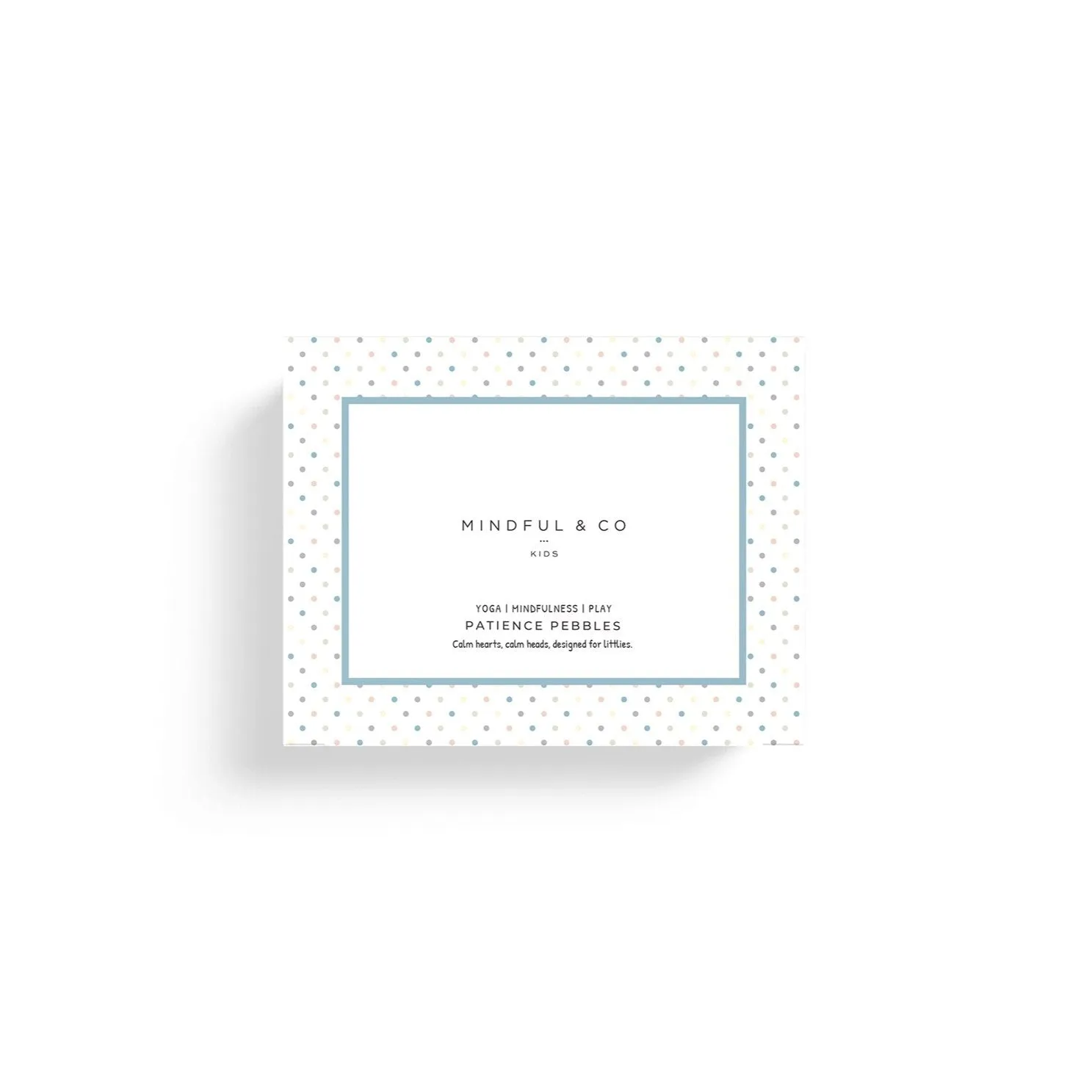 Mindful & Co Kids Patience Pebbles Sea Foam