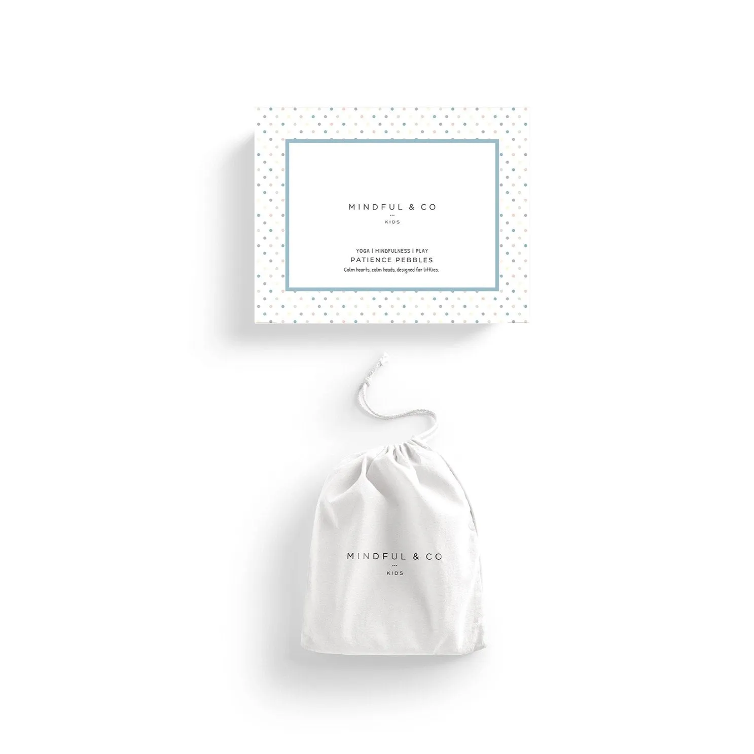 Mindful & Co Kids Patience Pebbles Sea Foam