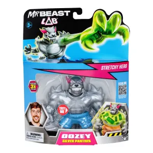 Mr Beast Lab Wave 2 Stretchy Hero Oozey Silver Surprise Panther
