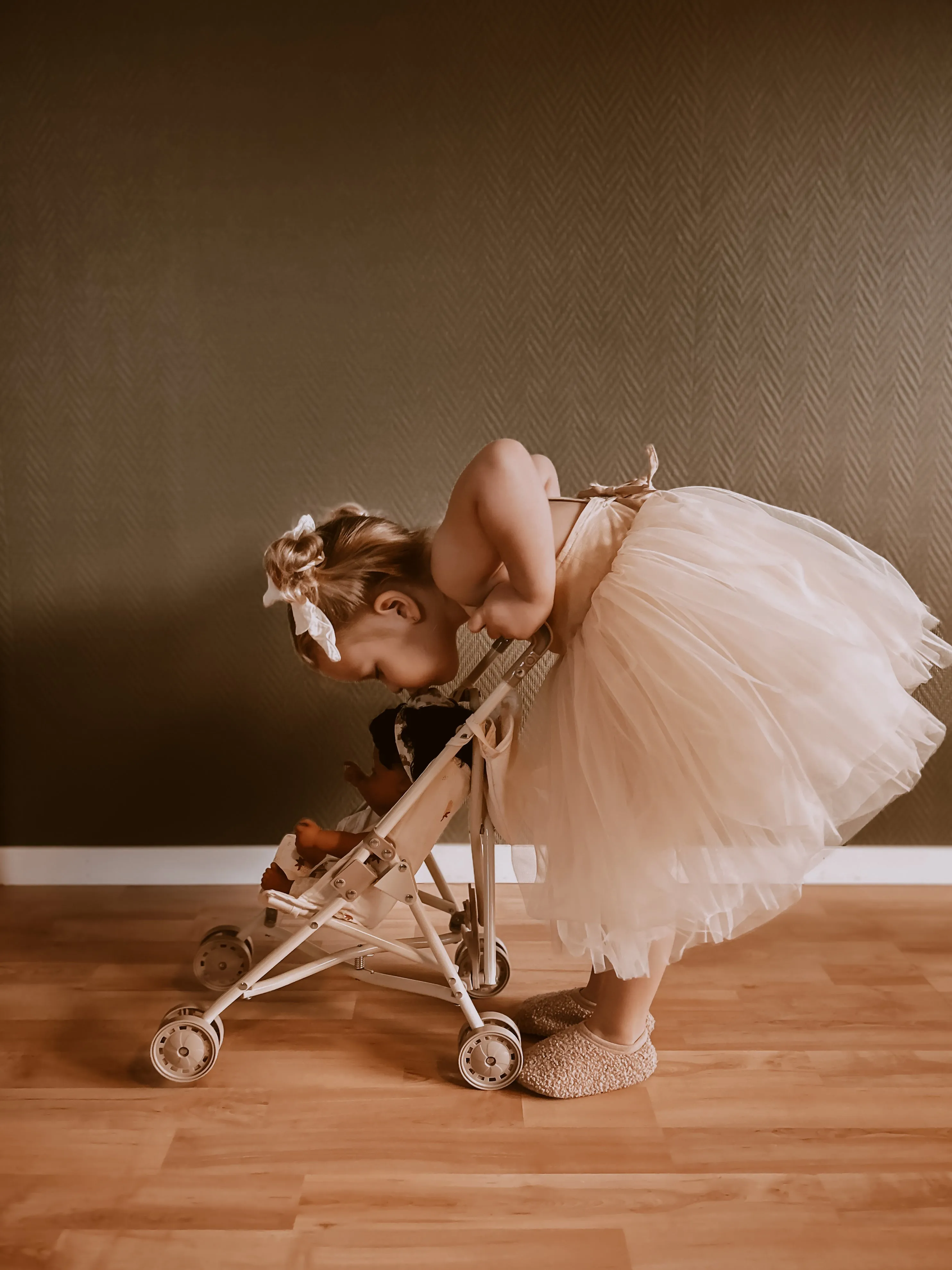 Mrs Ertha Doll Stroller | Strawberry Mood