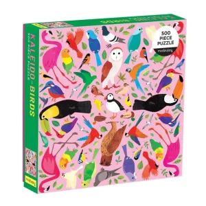 Mud Puppy 500 Piece Puzzle Kaleido-Birds