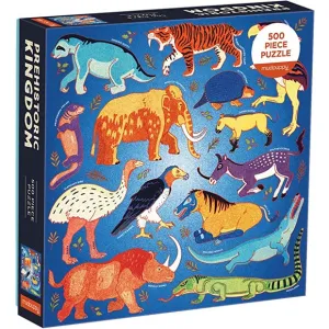 Mud Puppy 500 Piece Puzzle Prehistoric Kingdom